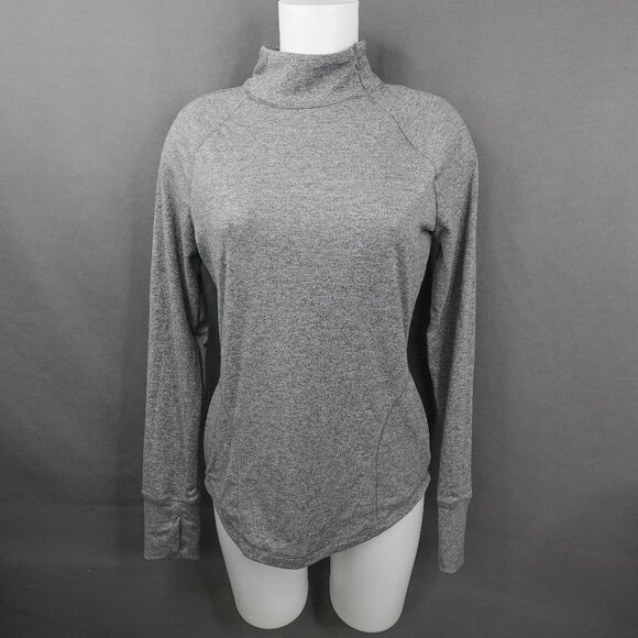 Yogalicious Womens Top Medium Gray Athleisure Active Lounge Clean Girl Sporty - Picture 1 of 13